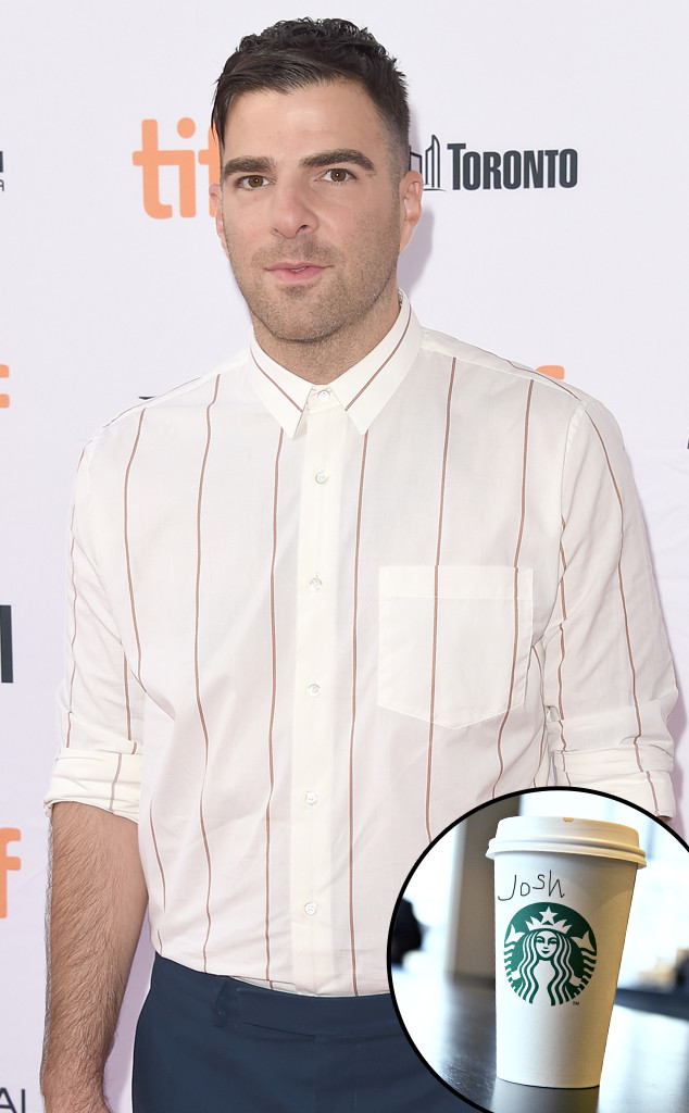 Zachary Quinto, Starbucks, Josh Zachary Quinto, Starbucks, Josh